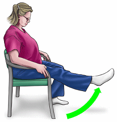 exercitii dupa proteza de genunchi